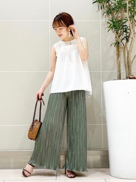 yumeminさん（レディース・160cm）の夏コーディネート