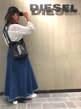 「あべのハルカス」｜ＲＩＮさん（レディース・167cm）の夏コーディネート