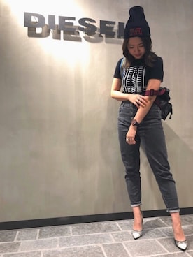 「あべのハルカス」｜ＲＩＮさん（レディース・167cm）の夏コーディネート