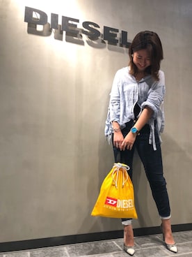 「あべのハルカス」｜ＲＩＮさん（レディース・167cm）の夏コーディネート