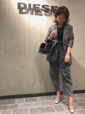 「あべのハルカス」｜ＲＩＮさん（レディース・167cm）の秋コーディネート