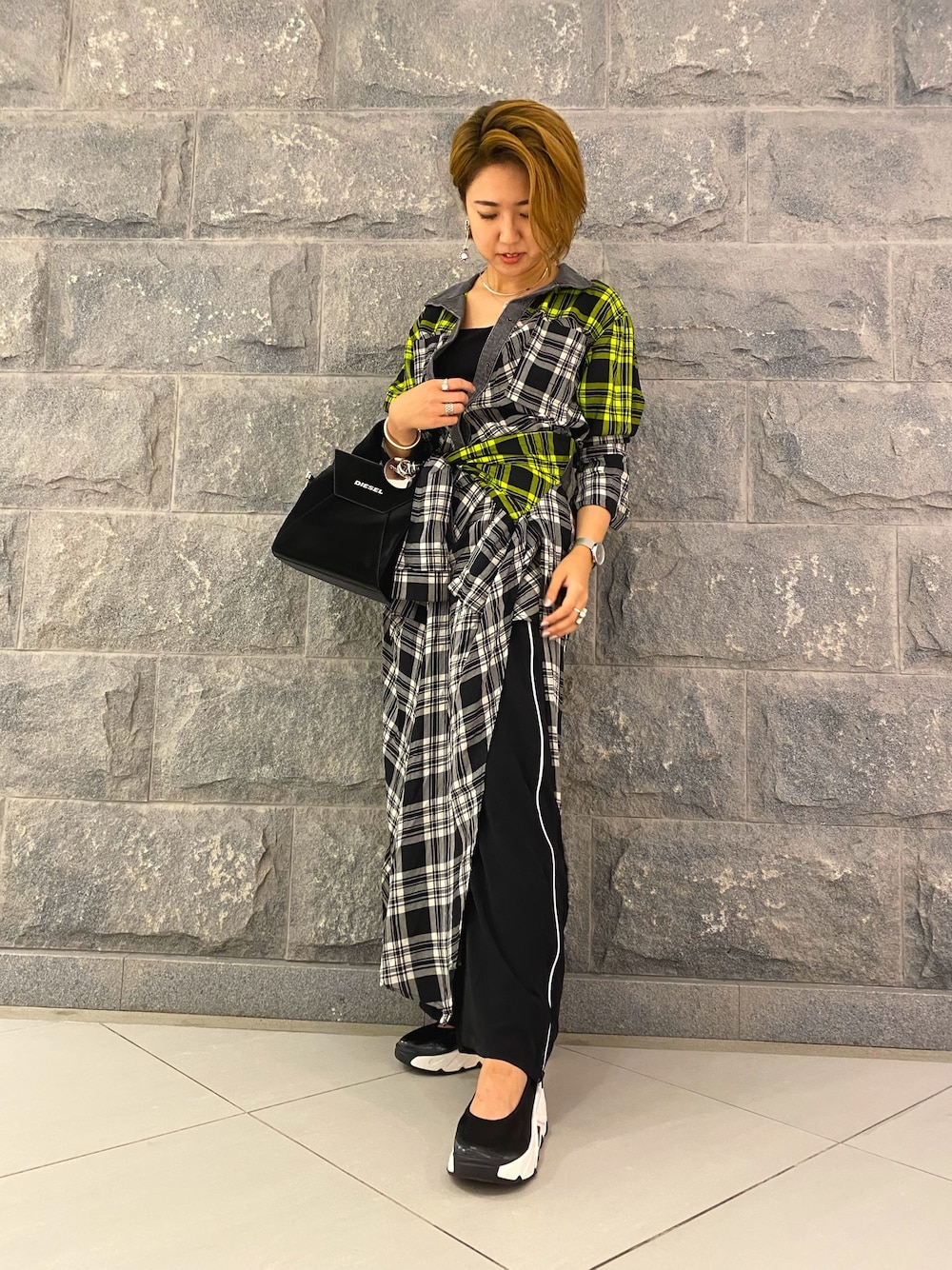 RIN(DIESEL SV)｜DIESELのワンピースを使ったコーディネート - WEAR