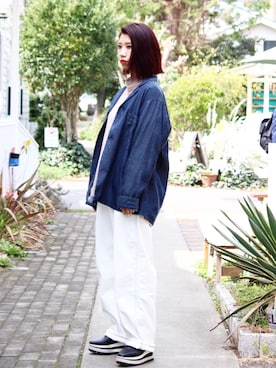 きのこさんさん（レディース・159cm）の春コーディネート