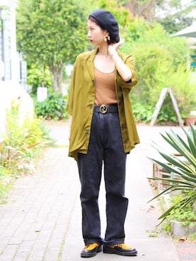 きのこさんさん(レディース・159cm)の春コーディネート