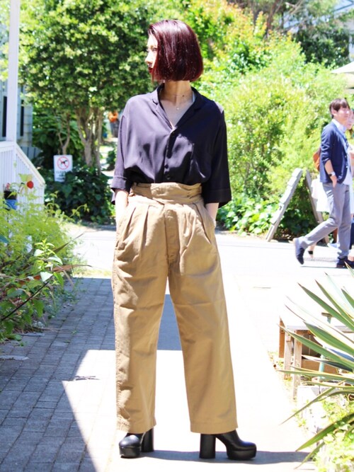 きのこさん C E L Store Johnsontown店 Sunny Sportsのシャツ ブラウスを使ったコーディネート Wear