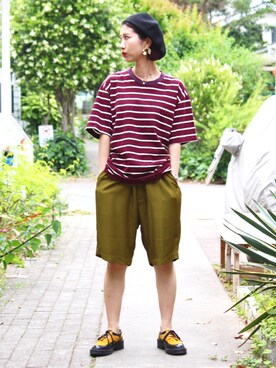 きのこさんさん（レディース・159cm）の春コーディネート