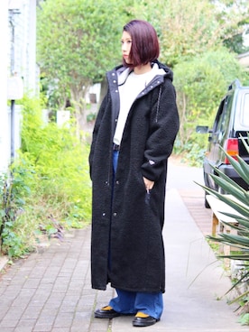 「C.E.L.STORE（セルストア）のアイテム（ジャケット/アウター）」を使った、きのこさんさん（レディース・159cm）の秋コーディネート