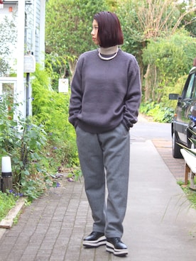 きのこさんさん（レディース・159cm）の秋コーディネート