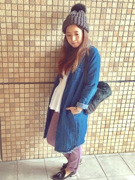 「スプリングSENSEOFPLACE」｜ナナさん（レディース・157cm）の春コーディネート