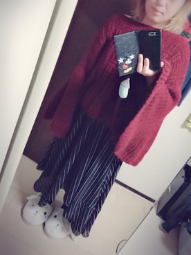 「あったかいんだから」｜LAiさん（レディース・155cm）の冬コーディネート