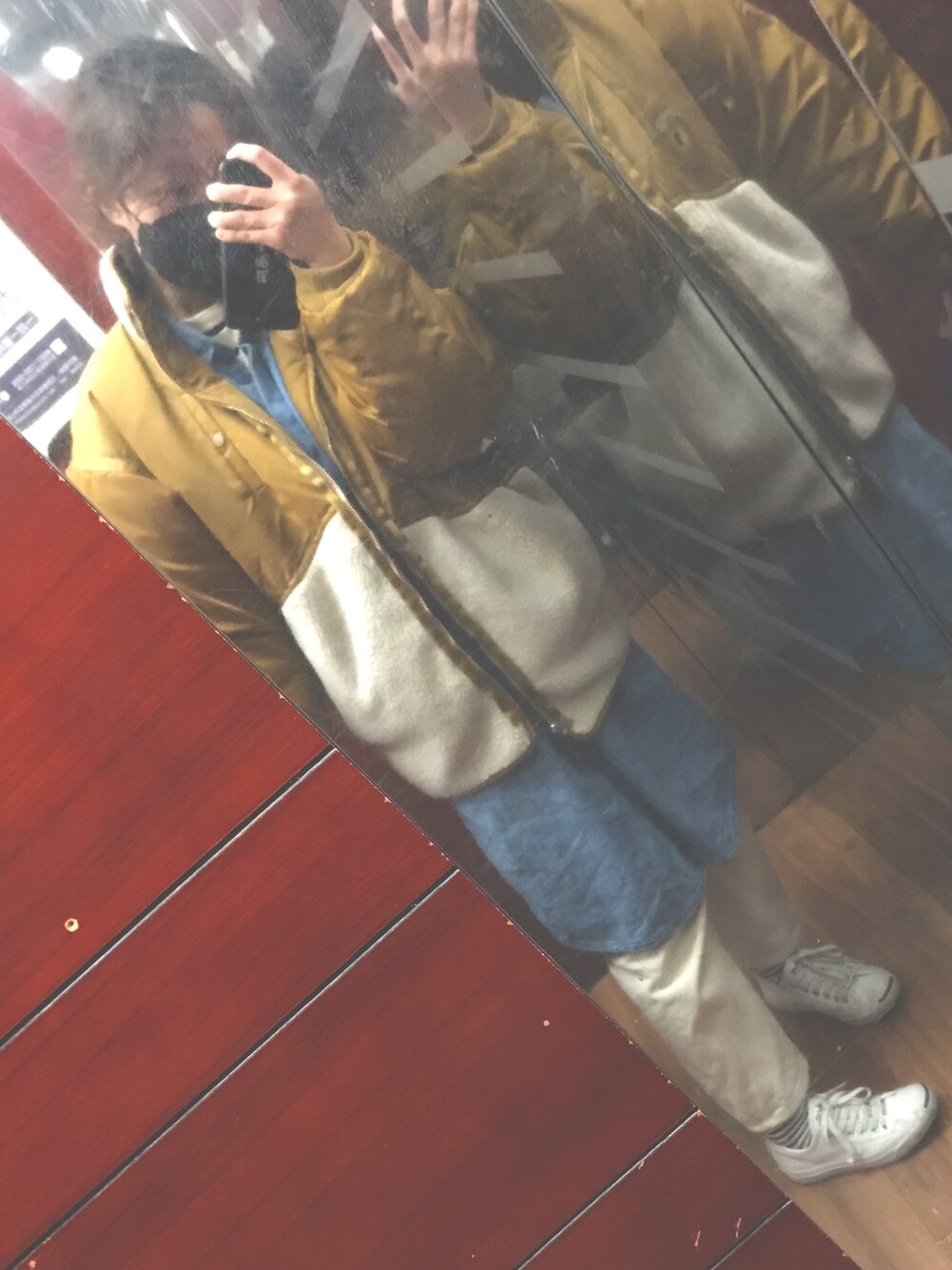 「SLYのアイテム（ノーカラージャケット、その他）」を使った、朵朵的成长流水帐さん（レディース・157cm）の春コーディネートの1枚目の写真