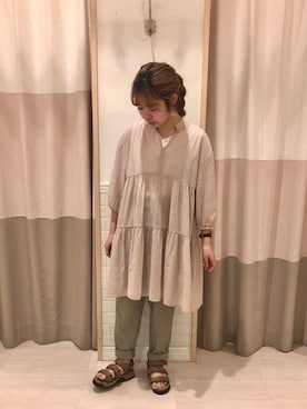 moeさん（レディース・152cm）の春コーディネート