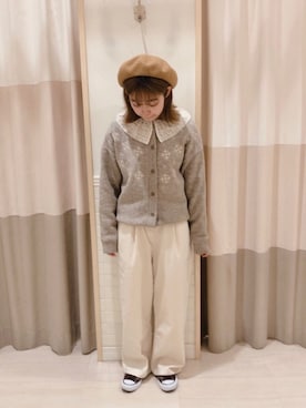 moeさん（レディース・152cm）の冬コーディネート