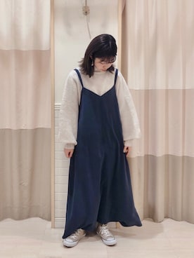 moeさん（レディース・152cm）の冬コーディネート
