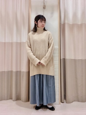 moeさん（レディース・152cm）の冬コーディネート