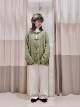 moeさん（レディース・152cm）の冬コーディネート