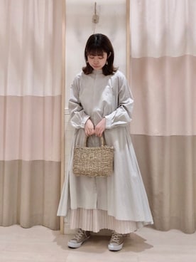 moeさん（レディース・152cm）の春コーディネート