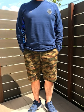 「uniform experiment」｜「アイテム（スウェット）」を使った、ひろぴーさん（メンズ・175cm）の春コーディネート