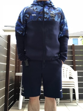 「uniform experiment」｜「アイテム（スウェット）」を使った、ひろぴーさん（メンズ・175cm）の春コーディネート
