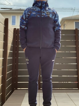 「uniform experiment」｜「アイテム（スウェット）」を使った、ひろぴーさん（メンズ・175cm）の冬コーディネート