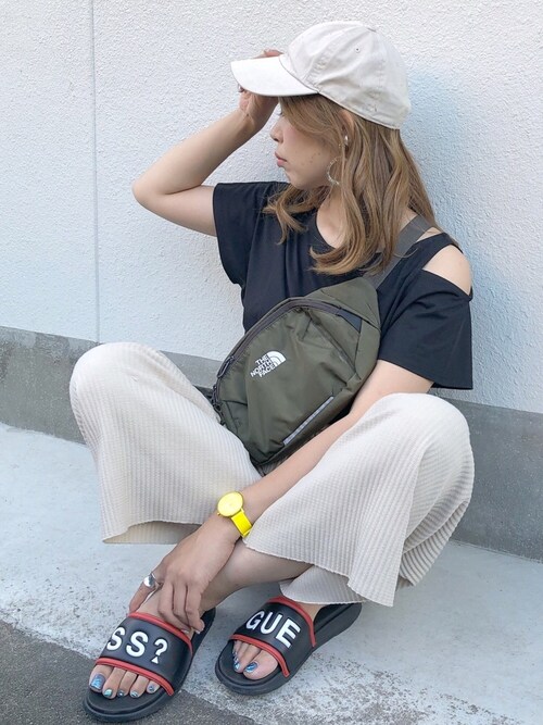 シルバーピアス コーデ