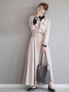 ワンピース ドレスを使った シアーインナーt の人気ファッションコーディネート Wear