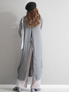 ロングシャツワンピ のコーディネート一覧 Wear