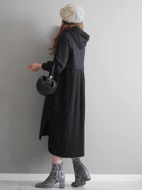 Mii Polcadotのハンチング ベレー帽を使ったコーディネート Wear