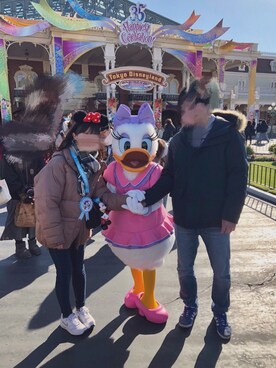「TDL」｜「アイテム（ジャケット/アウター）」を使った、tさん（レディース・155cm）の冬コーディネート