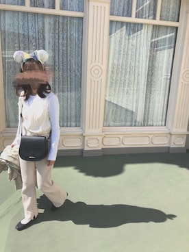 「TDL」｜「アイテム（ブルゾン）」を使った、tさん（レディース・155cm）の春コーディネート