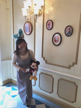 「TDL」｜「アイテム（ワンピース/ドレス）」を使った、tさん（レディース・155cm）の春コーディネート