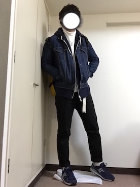 「ドラフトリーバイス」｜「アイテム（その他）」を使った、トムさん（メンズ・175cm）の冬コーディネート