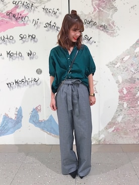 たなみさん（レディース・150cm）の秋コーディネート