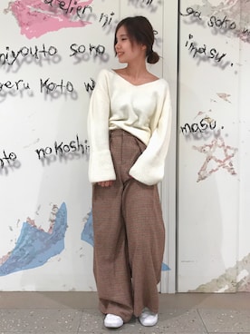 たなみさん（レディース・150cm）の秋コーディネート