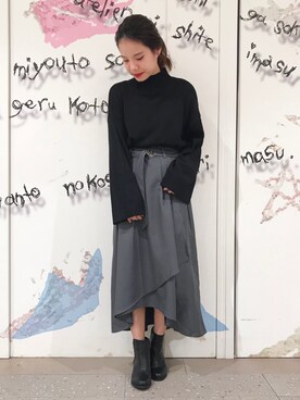 たなみさん（レディース・150cm）の秋コーディネート