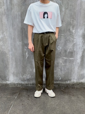 「Dunno（ドノウ）のアイテム」を使った、kokiさん（メンズ・174cm）の夏コーディネート