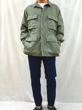 「Sig FREAK'S STORE（シグフリークスストア）のアイテム（ブルゾン）」を使った、trkish@目指すはanywear さん（メンズ・176cm）の春コーディネート