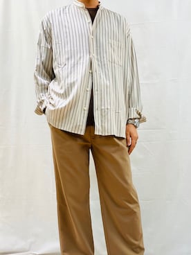 「Sig FREAK'S STORE（シグフリークスストア）のアイテム（トップス）」を使った、trkish@目指すはanywear さん（メンズ・176cm）の夏コーディネート