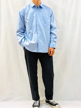 「Sig FREAK'S STORE（シグフリークスストア）のアイテム（トップス）」を使った、trkish@目指すはanywear さん（メンズ・176cm）の夏コーディネート
