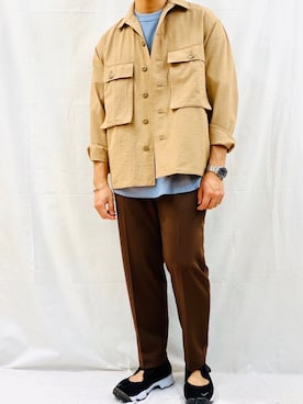 「Sig FREAK'S STORE（シグフリークスストア）のアイテム（ブルゾン）」を使った、trkish@目指すはanywear さん（メンズ・176cm）の夏コーディネート
