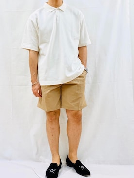 「Sig FREAK'S STORE（シグフリークスストア）のアイテム（トップス）」を使った、trkish@目指すはanywear さん（メンズ・176cm）の夏コーディネート