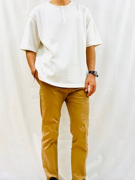 「Sig FREAK'S STORE（シグフリークスストア）のアイテム（トップス）」を使った、trkish@目指すはanywear さん（メンズ・176cm）の夏コーディネート