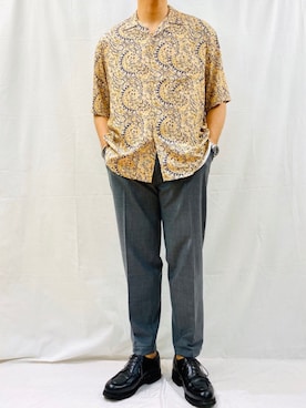 「Sig FREAK'S STORE（シグフリークスストア）のアイテム（トップス）」を使った、trkish@目指すはanywear さん（メンズ・176cm）の夏コーディネート