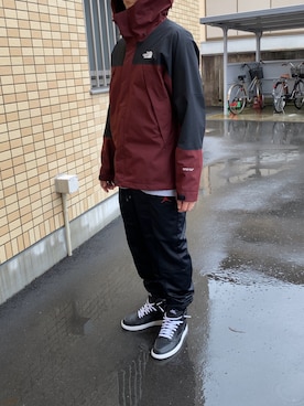 「Jordan」｜「アイテム（マウンテンパーカー）」を使った、スニ介さん（メンズ・165cm）の冬コーディネート