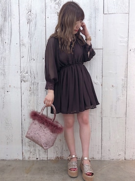 「アイテム（トートバッグ）」を使った、aiminnさん（レディース・145cm）の夏コーディネート