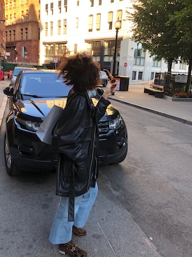 「LOW CLASSIC（ロウ　クラシック）のアイテム」を使った、papricaaさん（レディース・173cm）の秋コーディネート