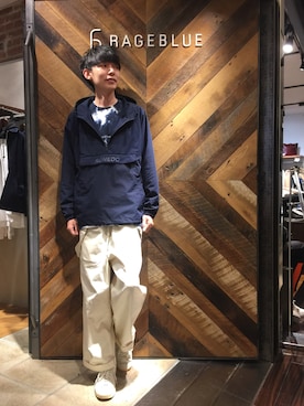 「アイテム（ブルゾン）」を使った、ヒロさん（メンズ・182cm・30代）の冬コーディネート