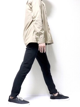 「VICTIM（ヴィクティム）のアイテム（ブルゾン）」を使った、tatsuさん（メンズ・175cm）の秋コーディネート