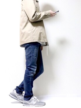 「VICTIM（ヴィクティム）のアイテム（ブルゾン）」を使った、tatsuさん（メンズ・175cm）の冬コーディネート