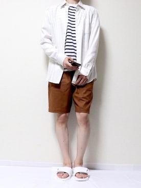 tatsuさん（メンズ・175cm）の夏コーディネート